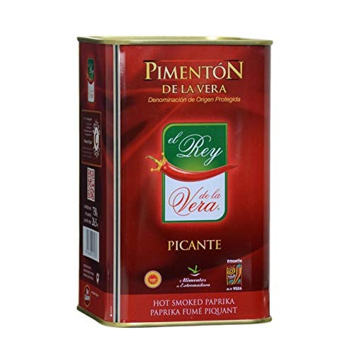 Smoked PICANTE (spicy) Pimenton de La Vera, 750 Grams