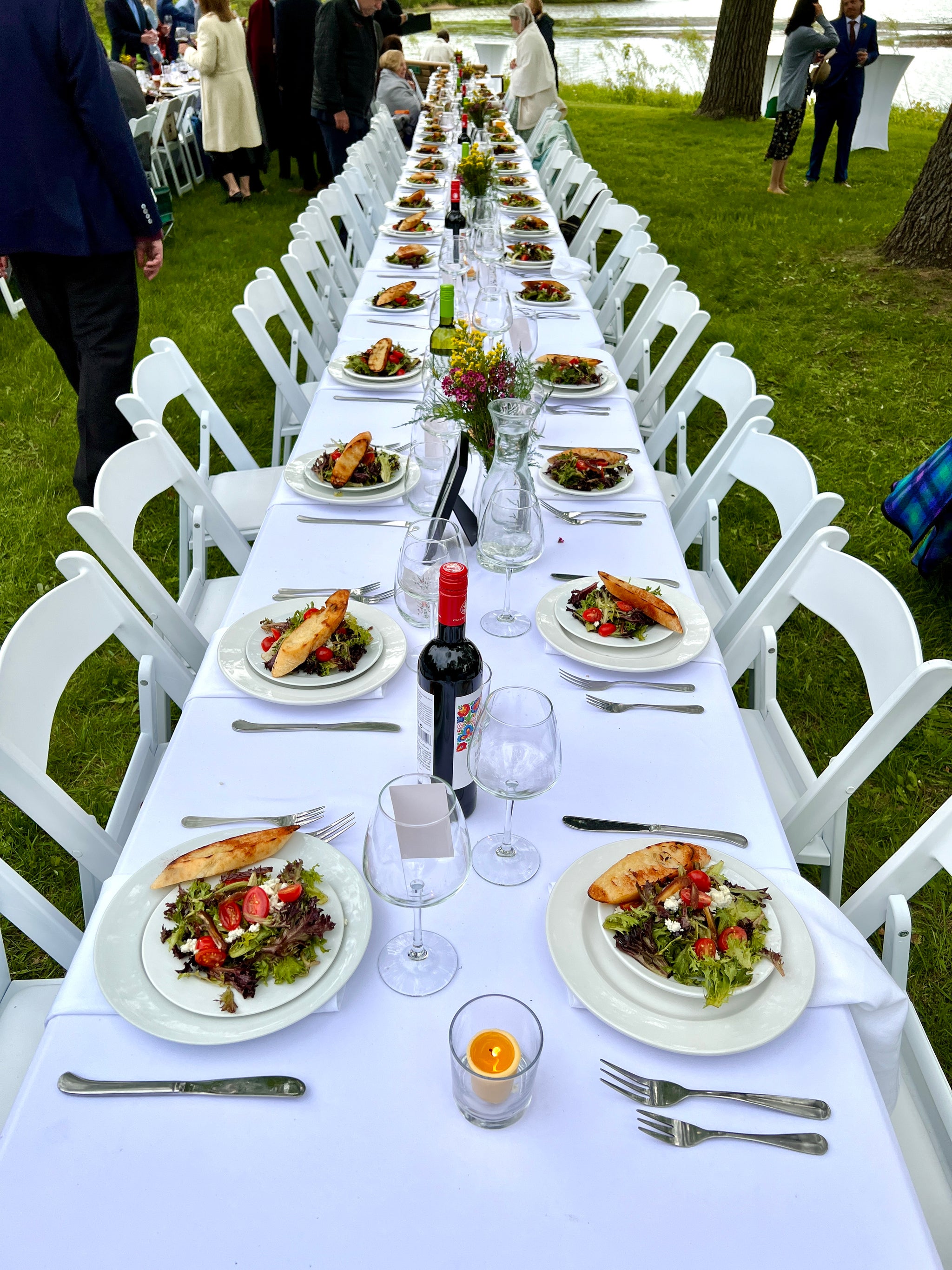Full Service Outdoor Wedding Catering MN Paella Depot 