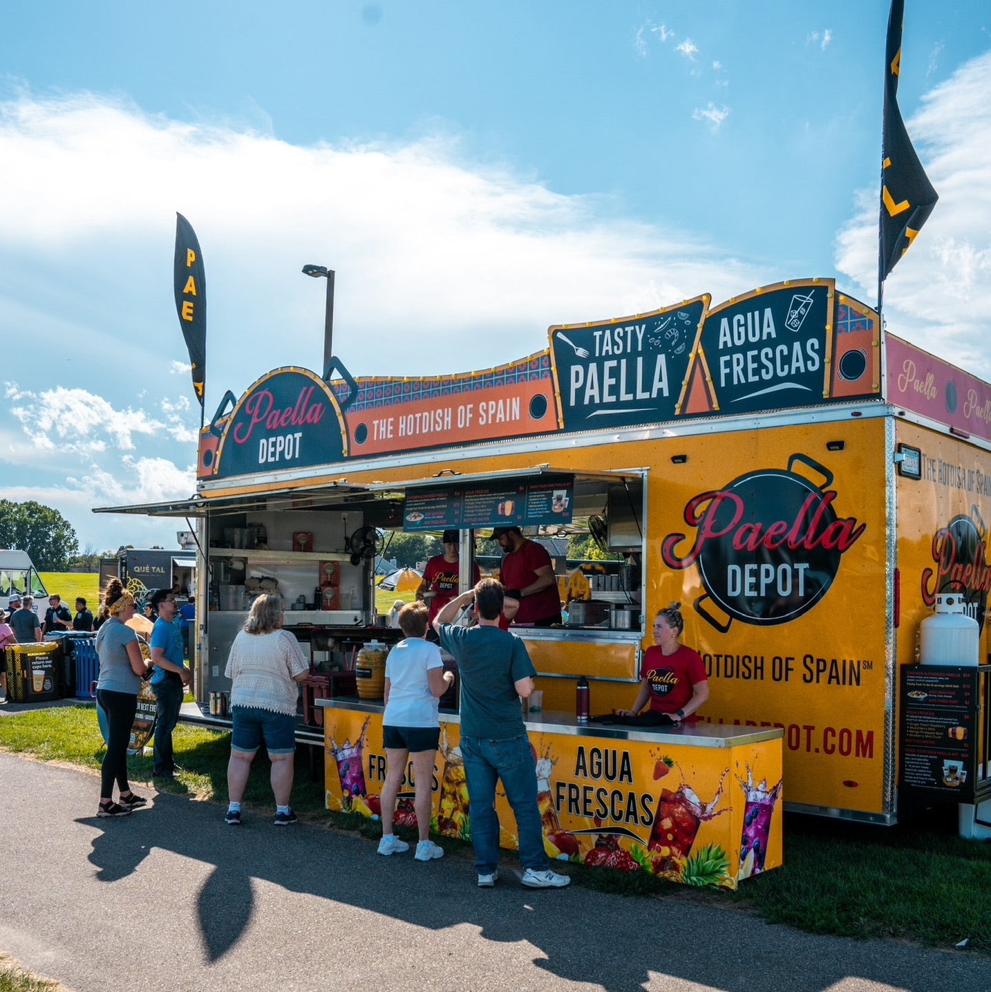 Paella Food Trailer Paella Depot