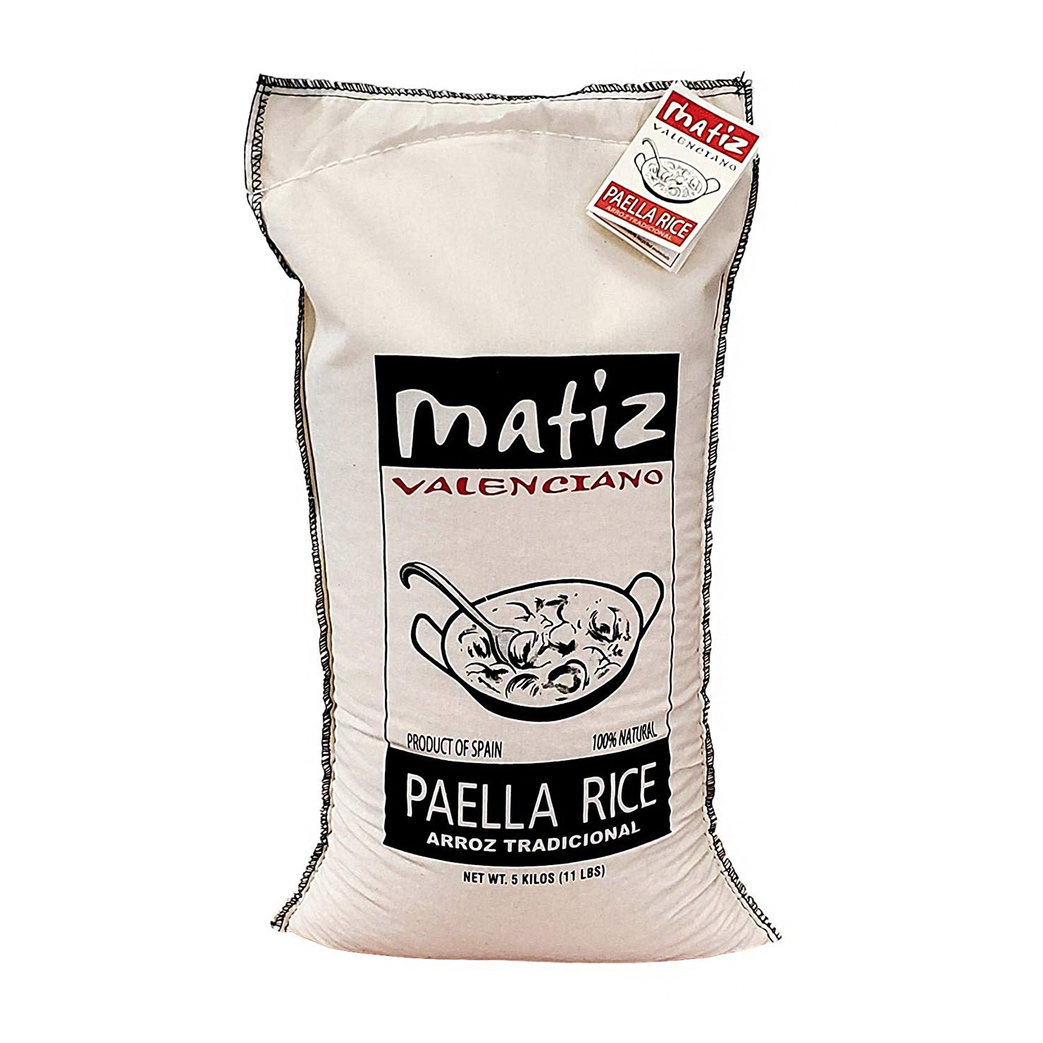Matiz Valenciano Paella Rice, 11 Pounds - Paella Depot
